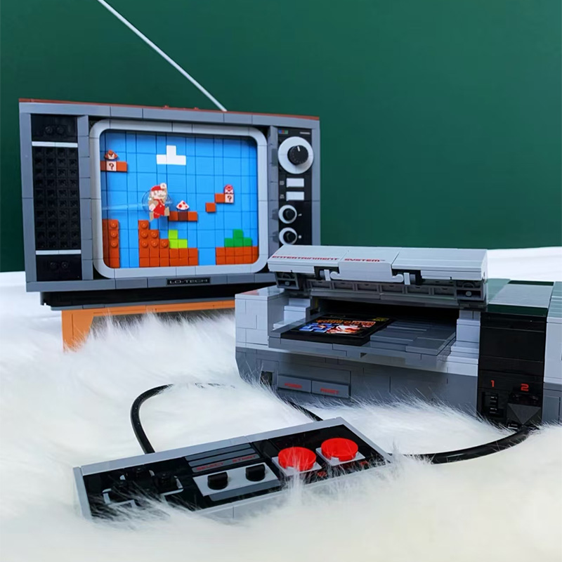 Gaming Console Lego - Ideas Super NES TV Game Console