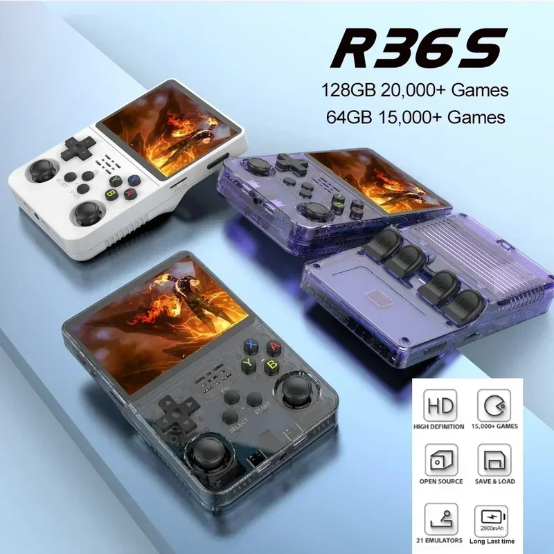Open Source R36S Retro Game Co - Gaming Console Handheld Best 评论和价格